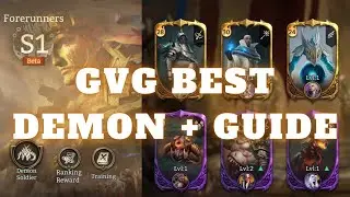 Watcher of Realms GVG Best Demon Soldier and Guide!