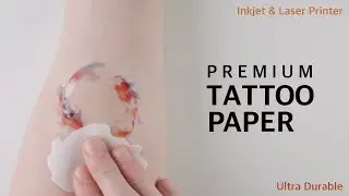 New Premium Tattoo Paper (Waterslide Decal)