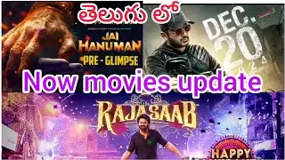 rajasaab movie first single update | RobinHood movie release date | Hanuman movie first look update