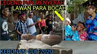 SERU...LEGEND Tak Berkutik Lawan Para Bocah...Lomba gasing kayu lombok