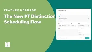 The New PT Distinction Scheduling Flow | Personal Trainer Software