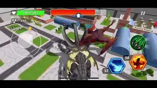 Monster Zero vs Dragon Hard mode Monster Evolution: Hit and Smash (version 2.6.6)