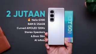 CHIPSET BARU BOS !!! Unboxing Infinix HOT 50 Pro Plus + Tes Gaming + Tes Kamera
