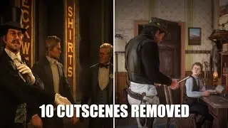10 Сutscenes REMOVED from RDR2