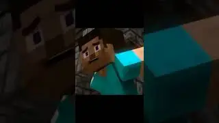 #анимация#minecraft#пылающий Стив @SquaredMediaYT