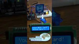 SERVO Motor Control with Arduino UNO using RFID Reader and LCD Display 
