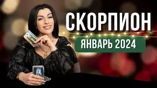 СКОРПИОН ЯНВАРЬ 2024. Расклад Таро для Скорпионов от Анны Арджеванидзе