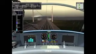 Let´s Play MSTS Folge 10: Mit der ICE 3 BR.406 von Kassel nach Fulda mit 280 km/h