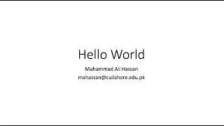 5. Hello World | Node.js Tutorial for Beginners
