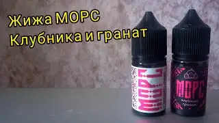 Обзор жижи Морс | Клубника и гранат | 20mg и 50mg