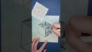 Paradox drawing | Doodle Pattern | Zentangle doodle