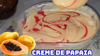 COMO FAZER CREME DE MAMÃO PAPAIA .