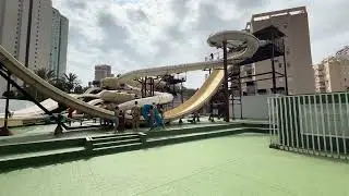 Magic Tropical Splash hotel, water slides