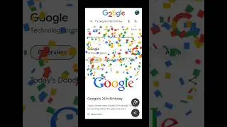 Google's 25th Birthday