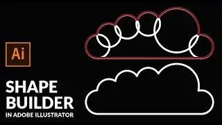 Adobe Illustrator Tutorial | The Shape Builder Tool