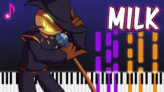 Milk — Friday Night Funkin' (FNF Piano Tutorial)