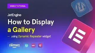 JetEngine: How to display a gallery with Dynamic Repeater widget