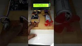 Speed Control DC Motor Project, Arduino Based Project