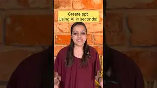 How to create PPT presentation on mobile phone using AI | Gamma AI & ChatGPT #chatgpt  #powerpoint