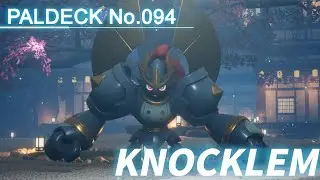 Paldeck | No.094 KNOCKLEM - Palworld | Gameplay | Pocketpair
