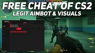CS2 FREE EXTERNAL CHEAT | LEGIT AIMBOT & VISUALS | SKECHWARE 2024