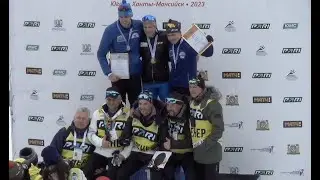 Чемпионат России по биатлону. Масс-старт. Мужчины. - 01.04.2023 г.