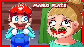👲 ESCAPE SCARY DISGUSTING NOSE! | Mario Plays Weird Games