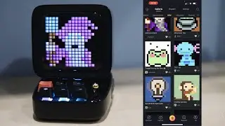 RETRO PIXEL ART PORTABLE SPEAKER - DIVOOM DITOO PLUS