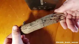 The USB STICK, How to hide a USB Drive inside a wood stick.