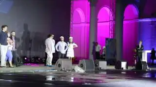 КВН в Зеленом театре ВДНХ:Сейчас я отпрошусь и поедем в ресторан...