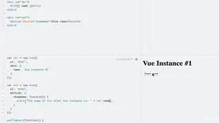 Vue.js 054 Using multiple Vue instances on the same page