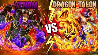 🔥Dragon Talon👊 VS 💀Venom🍇- Blox Fruits