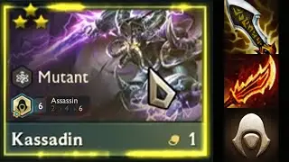 ASSASSIN KASSADIN ACTUALLY STRONG?! | TFT Set 6.5