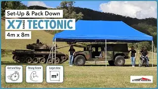 How to Setup and Pack Down an X7 Tectonic 4m x 8m Marquee | Extreme Marquees