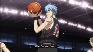 KnB --- kuroko scores for first time