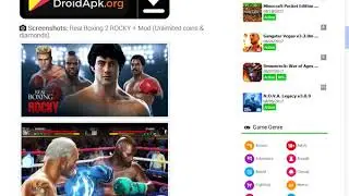 تحميل لعبة Real Boxing 2 ROCKY Apk + Mod Apk للاندوريد 2017