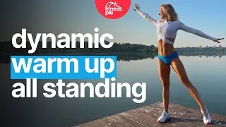 10 MIN FULL BODY DYNAMIC WARM UP - At Home Weight Loss Workout