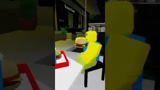 When your food is stolen by someone then dad 😎😈 #shorts #roblox