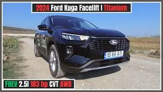 New Ford Kuga 2024 Facelift (Titanium) Review Interior & Exterior Details