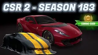 CSR2 | Season 183 | Next Prestige & Prize Cars