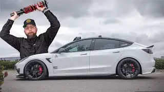 How To Install Tesla Model 3 / Model Y RWD Coilovers | Raceland