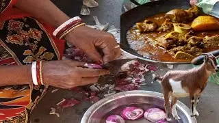 mutton kosha & curry in Bengali village style @hungryvillagers700