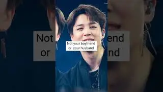 Jimin once said two things which make a lot of army cry  "Love me as idol not boyfriend or husband"🥰