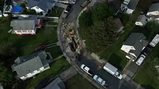 Emergency Sink Hole Sewage Repair