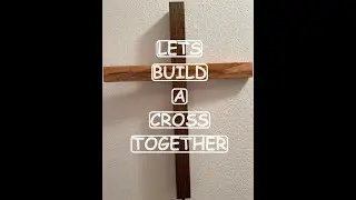 DIY Two Tone Cross