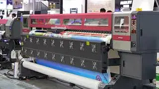 Armyjet 3.2M eco solvent printer with high speed and stable printing.