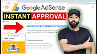 your site isn't ready to show ads || How to Get Google AdSense Approval FAST