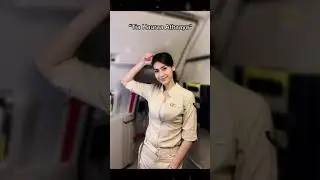 Pramugari habis pulang gawe