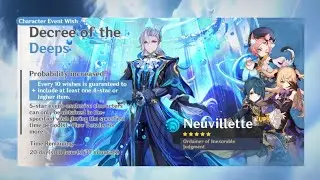 32,960 primos for C0 Neuvillette + C1 Hu Tao + C0 Dehya wishes ☘️ | 4.1 pulls | Genshin Impact
