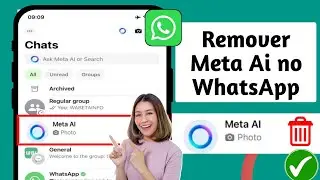 COMO REMOVER META AI DO WHATSAPP 2024 | REMOVER BATE-PAPO DO WHATSAPP META AI